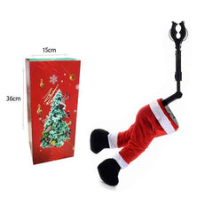 Χριστουγεννιάτικο στολίδι Δέντρου Πόδια Άγιου Βασίλη με κίνηση