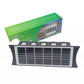 Ηλιακό Επιτοίχιο Φωτιστικό με 10 LED Εξωτερικού Χώρου Αδιάβροχο