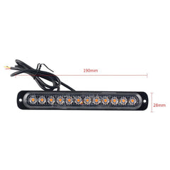 Πλευρικά φώτα όγκου 12 LEDS