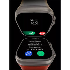 Smartwatch S9 Ultra 2 μαύρο με Παλμογράφο