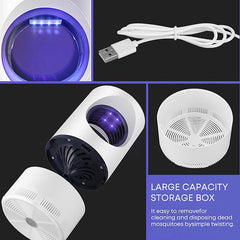 Παγίδα κουνουπιών και εντόμων με LED λάμπα