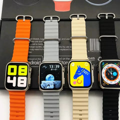 Smartwatch S9 Ultra 2 Γκρί με Παλμογράφο