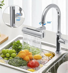 Περιστρεφόμενη Προέκταση Βρύσης με 4 λειτουργίες ροής