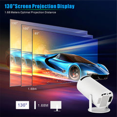 LED προτζέκτορας Ultra HD 4Κ περιστρεφόμενος 180°