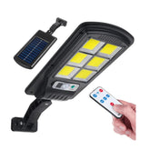 Ηλιακό Φωτιστικό με Ανιχνευτή Κίνησης, φωτοκύτταρο και Τηλεχειριστήριο 36W IP65