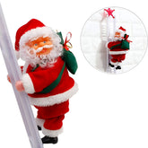 Διακοσμητικός Άγιος Βασίλης με Σκάλα "Ladder Santa"
