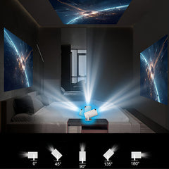 LED προτζέκτορας Ultra HD 4Κ περιστρεφόμενος 180°
