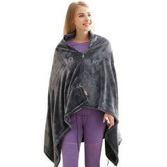 Ηλεκτρική Θερμαινόμενη Κουβέρτα – Ζακέτα Fleece με Power bank