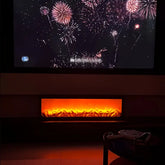 Διακοσμητικό LED Τζάκι με εφέ φλόγας 61x23cm