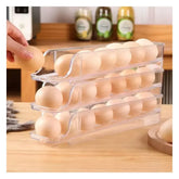 Αυγοδιανομέας Διάφανος Σετ 3 τμχ