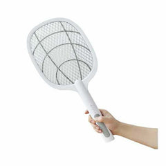 Επαναφορτιζόμενη εντομοαπωθητική ρακέτα με βάση και UV φωτισμό