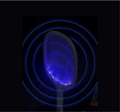 Επαναφορτιζόμενη εντομοαπωθητική ρακέτα με βάση και UV φωτισμό