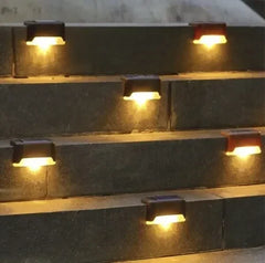 Ηλιακά γωνιακά φωτιστικά LED IP65 4 τεμάχια