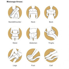 Συσκευή Μασάζ ''Shiatsu'' με Υπέρυθρη Θερμότητα