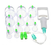 Παραδοσιακή Θεραπευτική Συσκευή με Βεντούζες 12 τεμαχίων