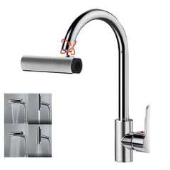 Περιστρεφόμενη Προέκταση Βρύσης με 4 λειτουργίες ροής