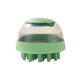 Βούρτσα μπάνιου απο σιλικόνη με δοχείο για αφρόλουτρο