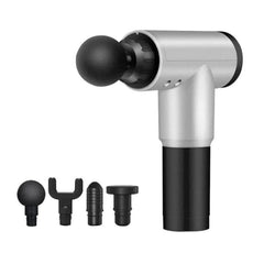 Massage Gun Συσκευή Μασάζ Για όλο Το Σώμα Με 4 Κεφαλές