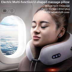Συσκευή μαξιλάρι μασάζ αυχένα U-Shaped Massage Pillow