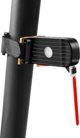 Επαναφορτιζόμενο πίσω φωτάκιποδηλάτου κόκκινο