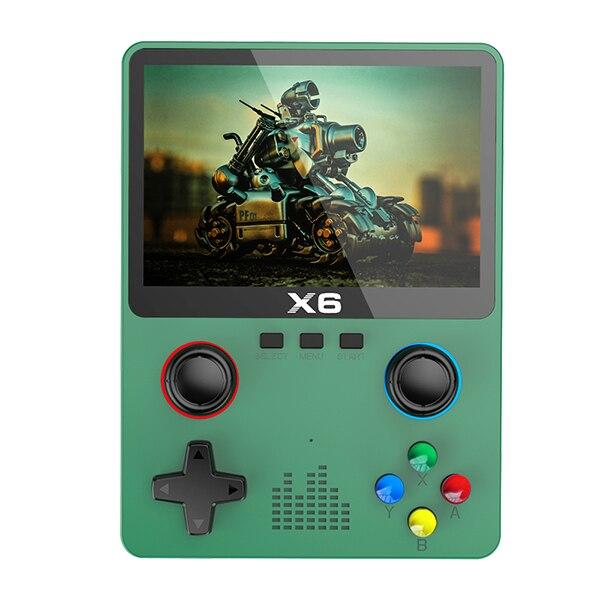 Φορητή Gaming Κονσόλα X6 με Οθόνη HD και 10.000 Παιχνίδια