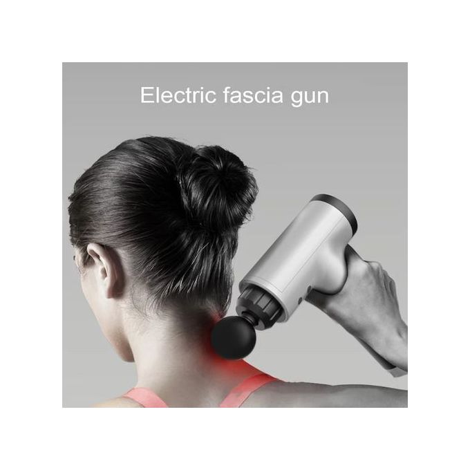 Massage Gun Συσκευή Μασάζ Για όλο Το Σώμα Με 4 Κεφαλές