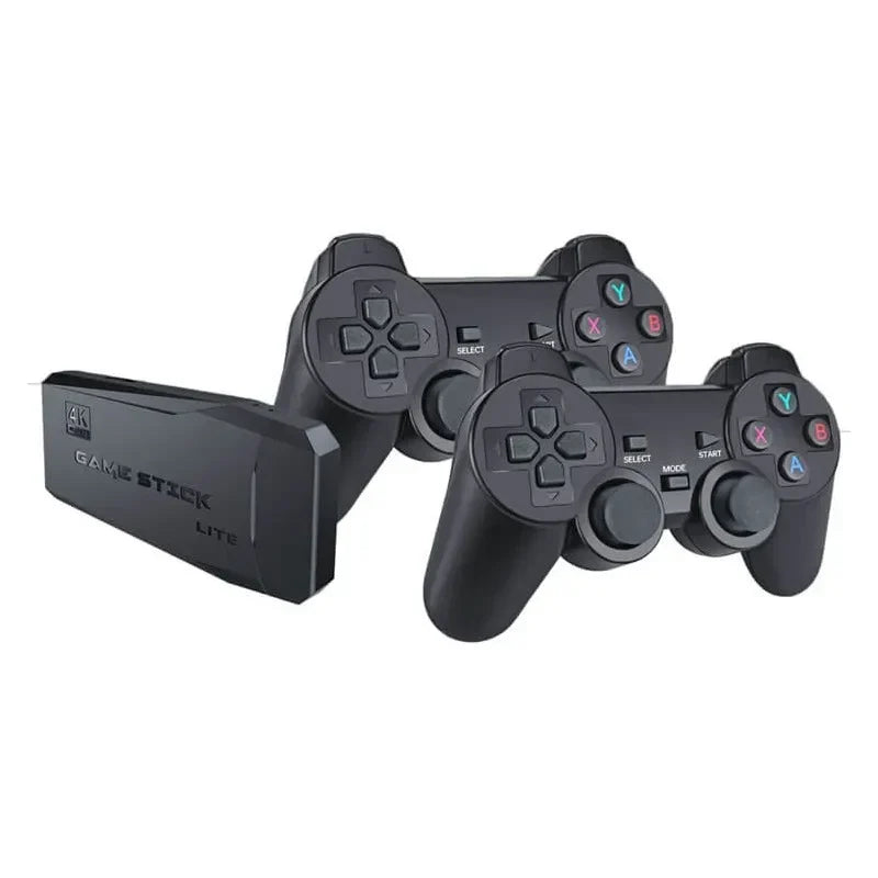 Κονσόλα Παιχνιδιών Game Stick 4K με 20.000+ Ρετρό Παιχνίδια και 2 Ασύρματα Χειριστήρια
