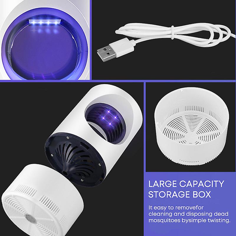 Παγίδα κουνουπιών και εντόμων με LED λάμπα