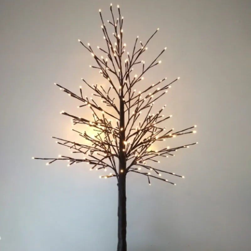 Led Φωτιζόμενο Χριστουγεννιάτικο Δέντρο Με 300 LED Θερμό Φωτισμό 180cm