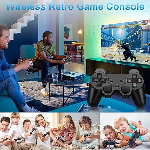 Κονσόλα Παιχνιδιών Game Stick 4K με 20.000+ Ρετρό Παιχνίδια και 2 Ασύρματα Χειριστήρια