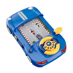 Παιδικό Παιχνίδι Οδήγησης Αυτοκίνητο μπλέ με Τιμονιέρα