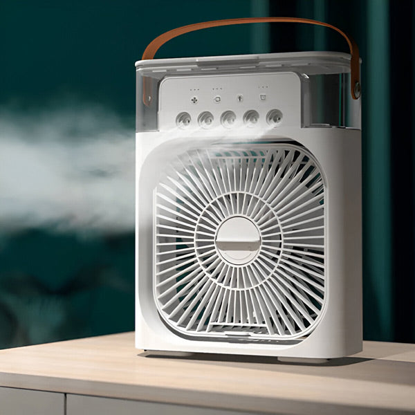 Ανεμιστήρας / Air Cooler και Υγραντήρας με Φωτισμό LED