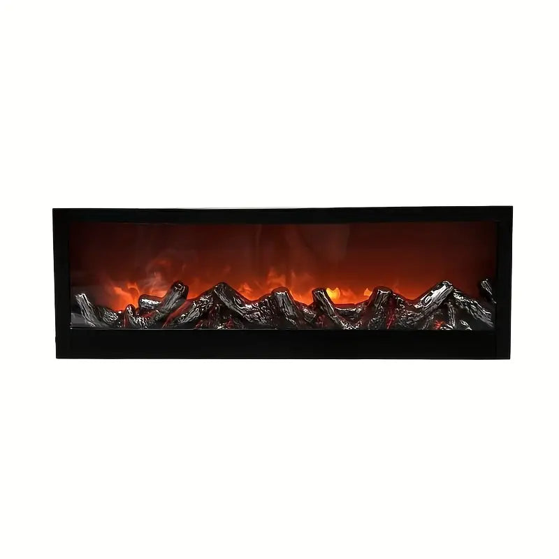 Διακοσμητικό LED Τζάκι με εφέ φλόγας 61x23cm