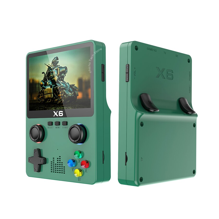 Φορητή Gaming Κονσόλα X6 με Οθόνη HD και 10.000 Παιχνίδια