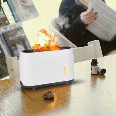 Συσκευή για Αρωματοθεραπεία - Flame Aroma Diffuser