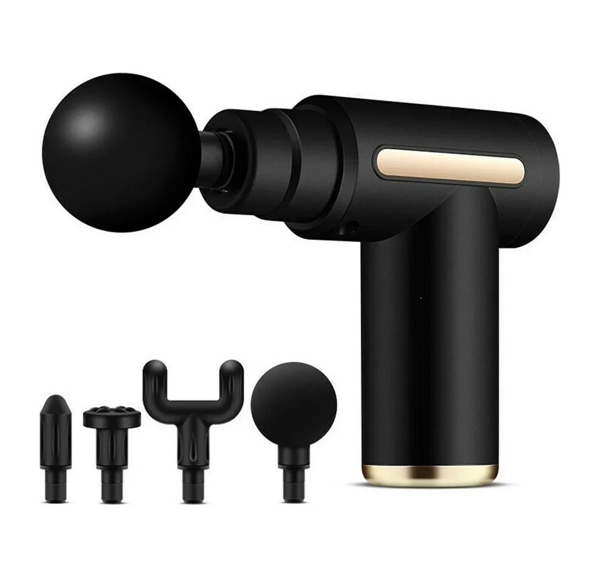 Massage Gun Συσκευή Μασάζ Για Το Σώμα Με 4 Κεφαλές