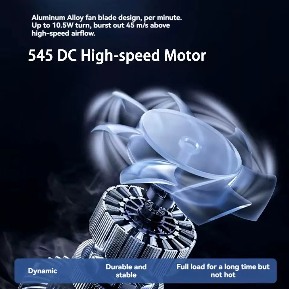 Turbo Fan Jet Φυσητήρας Μπαταρίας