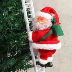 Διακοσμητικός Άγιος Βασίλης με Σκάλα "Ladder Santa"