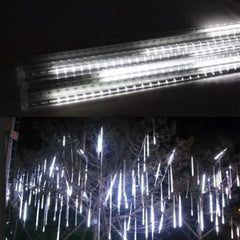 Χριστουγεννιάτικη LED Βροχή Μετεωριτών 8τμχ x 50cm Ψυχρός Φωτισμός – Βροχή Μετεωριτών