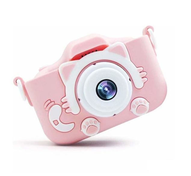 Παιδική Φωτογραφική Μηχανή 8 MP με Οθόνη 2" & Ανάλυση Video 1280 x 720 pixels σε ρόζ και μπλέ